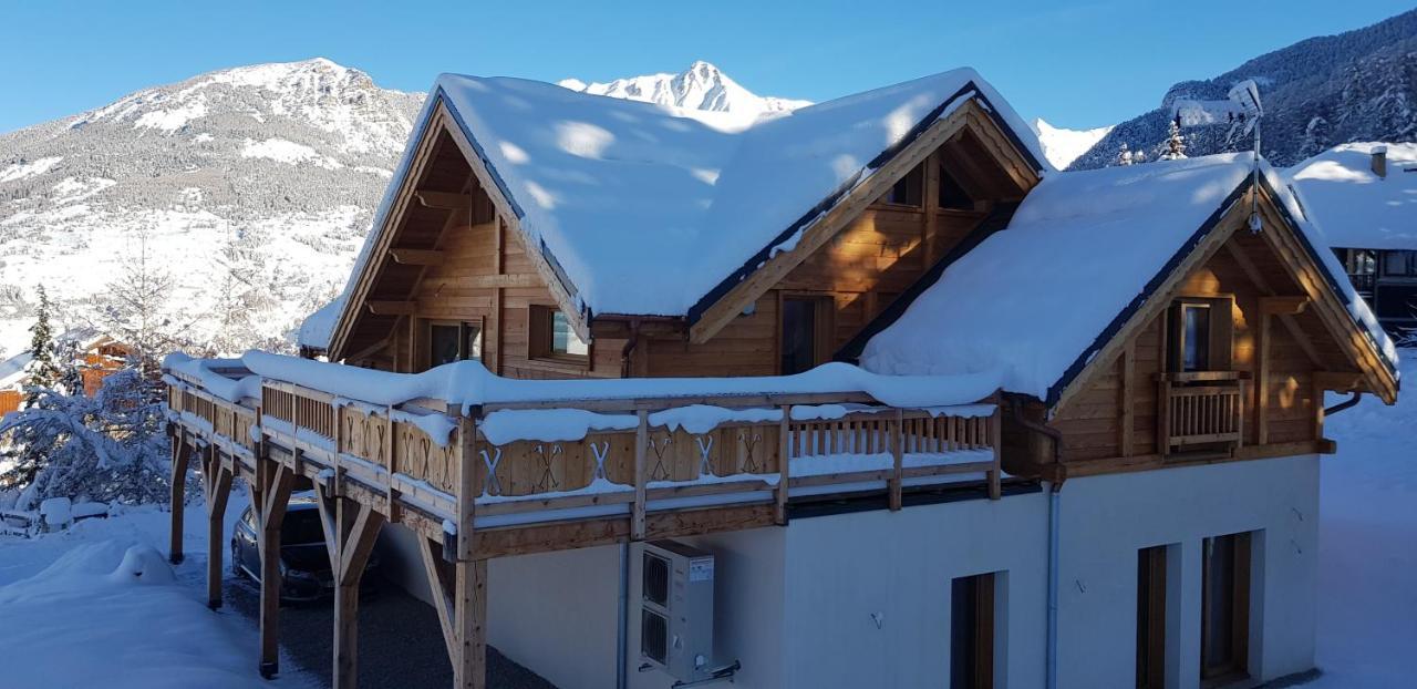 Chalet 19 Personnes Le Petit Mozart Villa Les Orres Exterior photo
