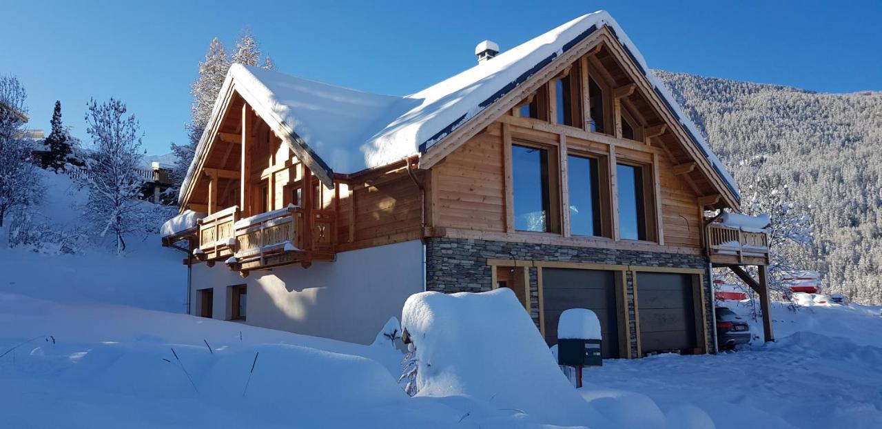 Chalet 19 Personnes Le Petit Mozart Villa Les Orres Exterior photo