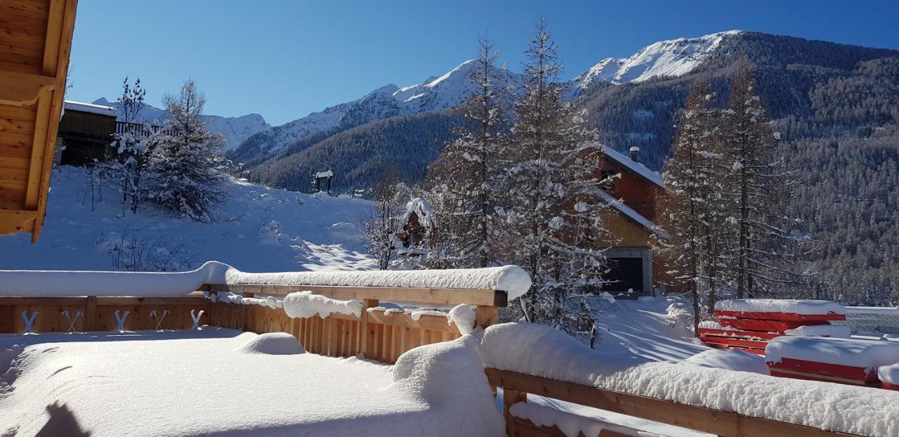 Chalet 19 Personnes Le Petit Mozart Villa Les Orres Exterior photo